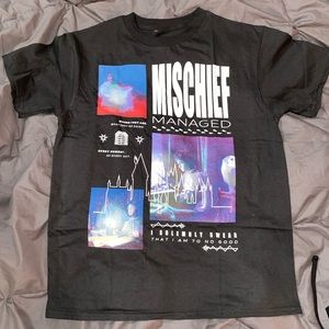 Harry Potter T shirt Medium brand new Hogwarts castle I Solemnly Swear